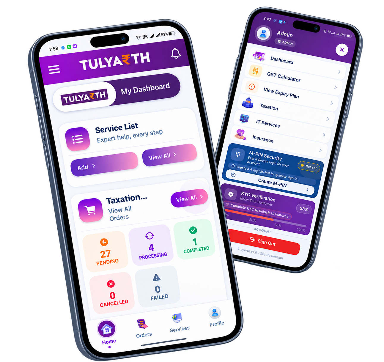 Tulyarth Mobile App